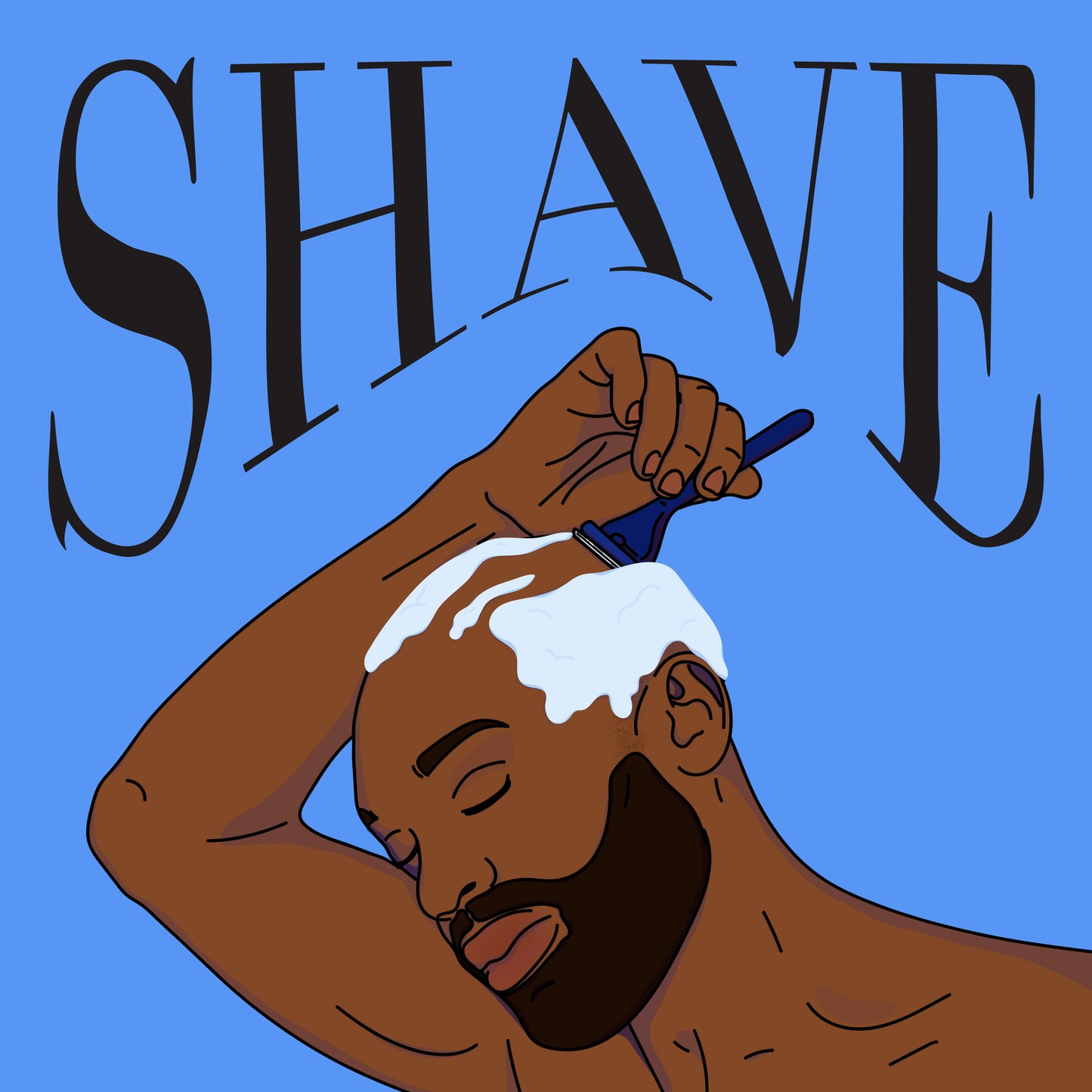 PRE-SHAVE SCALP OIL